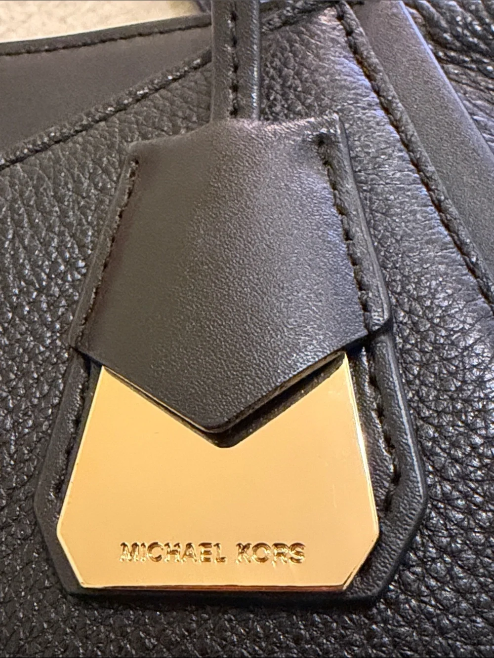 Michael Kors spacious pebbled